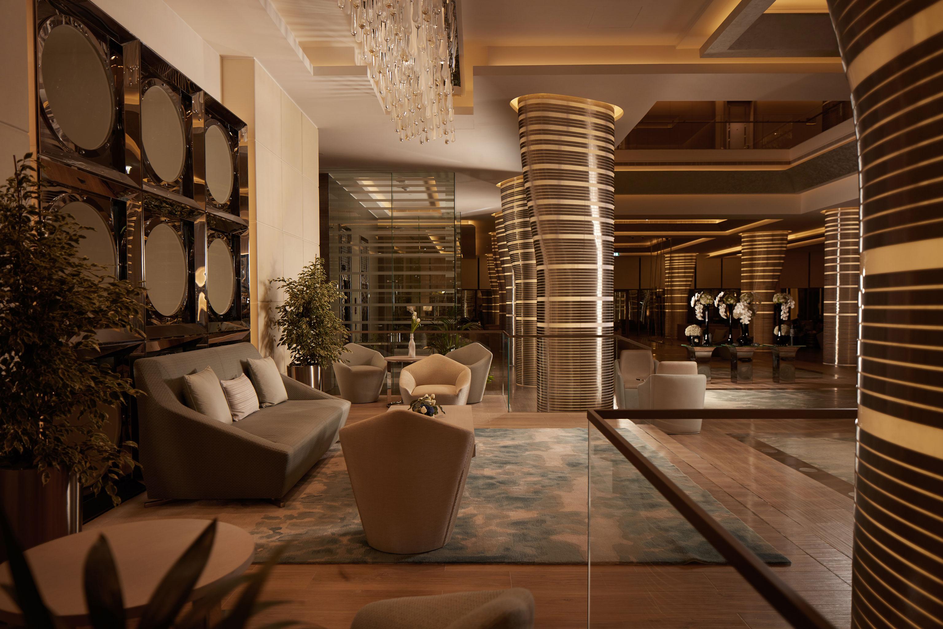 Royal M Hotel Abu Dhabi By Gewan Bagian luar foto The lobby of the hotel