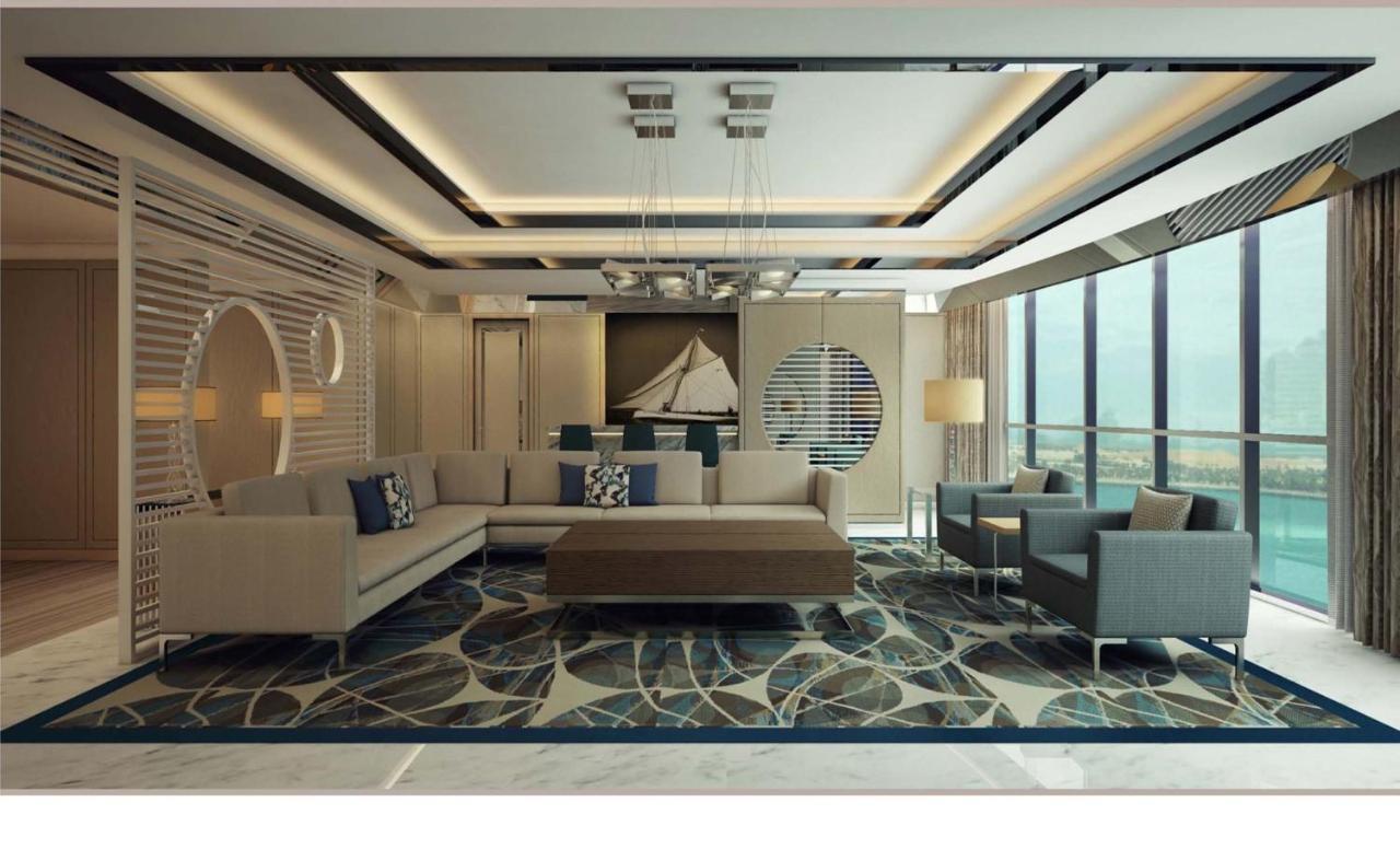 Royal M Hotel Abu Dhabi By Gewan Bagian luar foto The interior of the presidential suite