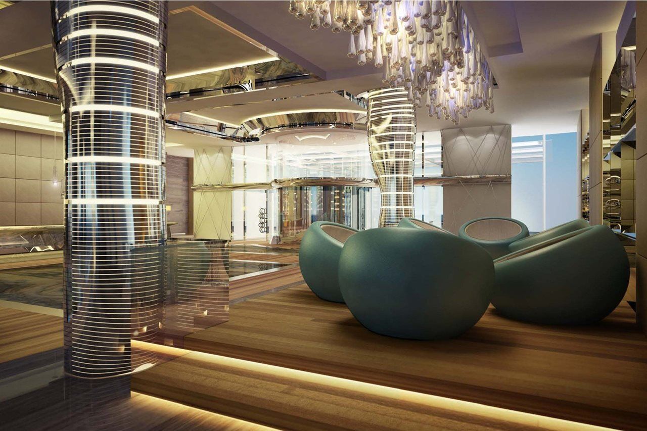 Royal M Hotel Abu Dhabi By Gewan Bagian luar foto The lobby of the hotel